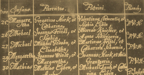 Parish register Ober-Metzenseifen: Birthlist